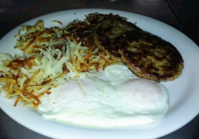 Sausage Patties and Eggs