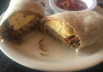 Philly Cheese Steak Burrito